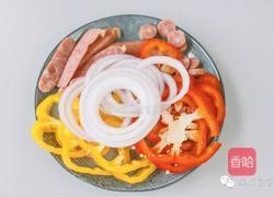 黑椒鸡肉披萨的做法图解5