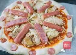 黑椒鸡肉披萨的做法图解10