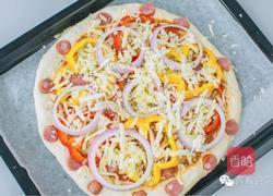 黑椒鸡肉披萨的做法图解12