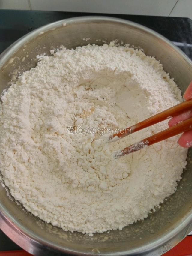 加入低粉搅拌