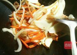 洋葱胡萝卜炒肉的做法图解6
