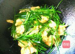 韭菜花炒鸡蛋的做法图解6