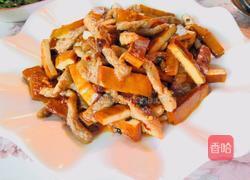 豆腐干肉丝的做法图解4