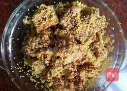 小米蒸排骨的做法图解4