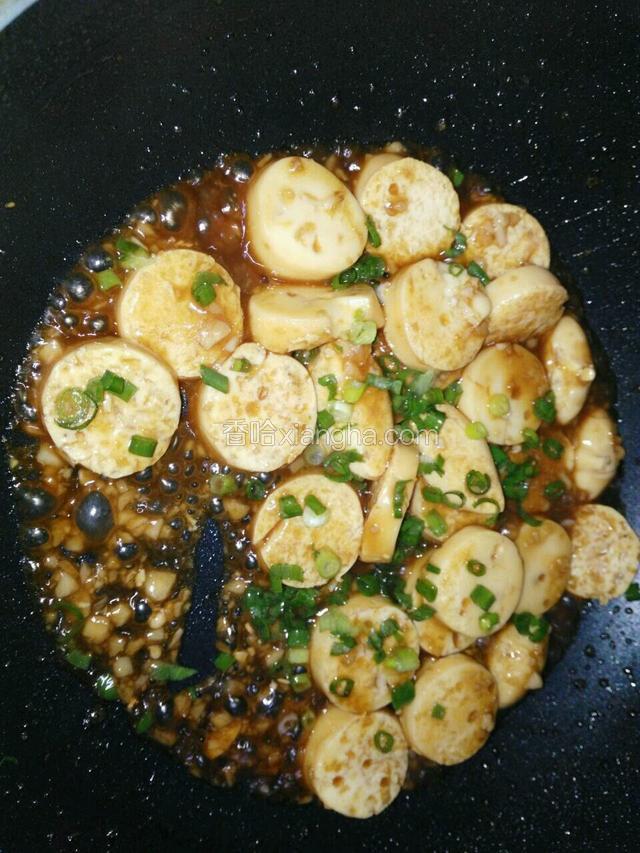 给盐，鸡精调味出锅