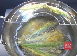 香炸秋葵的做法图解4