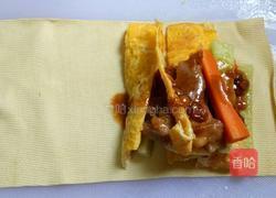 酱香鲜蔬豆皮卷的做法图解12