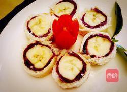 土司紫薯香蕉卷的做法图解6