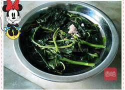 油水紫苋菜的做法图解6