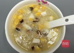 香菇玉米咸蛋粥的做法图解10