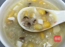 香菇玉米咸蛋粥的做法图解11