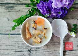 淡菜海星粥的做法图解4