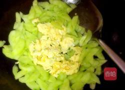 青瓜炒鸡蛋的做法图解9
