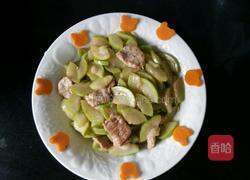 瓠瓜炒肉的做法图解5