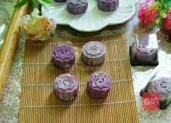 紫薯冰皮月饼的做法图解13