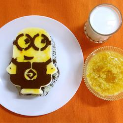 小黄人慕丝蛋糕的做法[图]