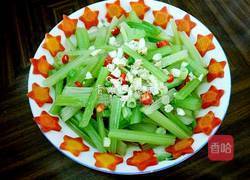 红萝卜芹菜拼盘的做法图解6