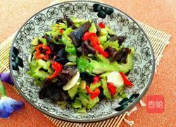 苦瓜炒木耳的做法图解8