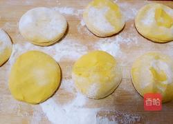 绿豆沙馅南瓜月饼的做法图解9
