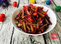 爆炒肉丝酱干的做法图解7