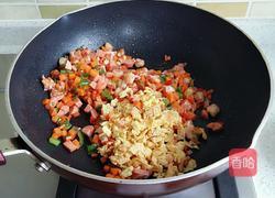 鲜虾菠萝饭的做法图解7