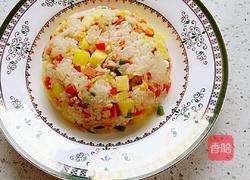 鲜虾菠萝饭的做法图解11