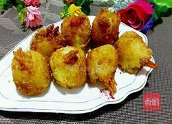 土豆泥虾球的做法图解21