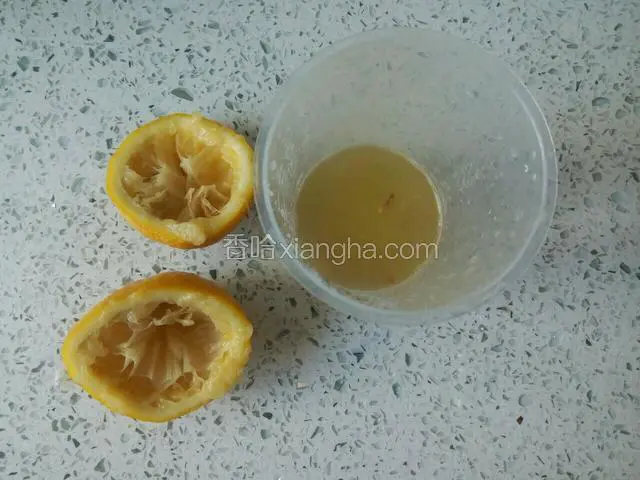 柠檬挤汁50ml