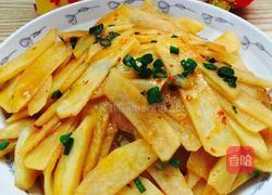 酸辣土豆片的做法图解9