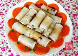 猪肉白萝卜卷的做法图解12