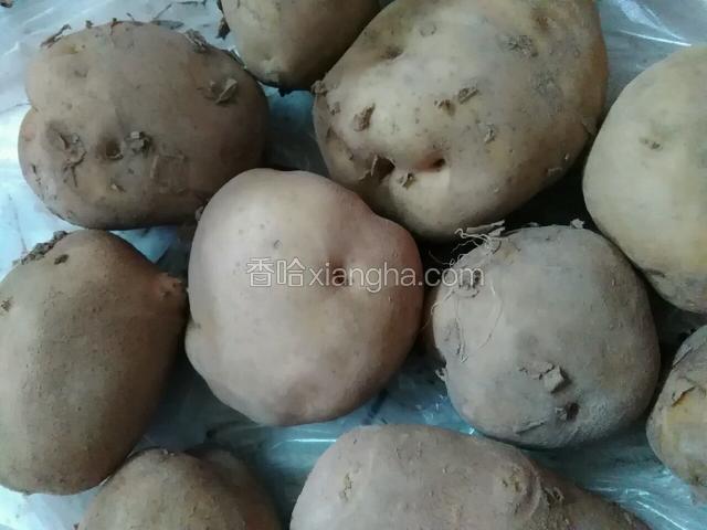 先准备好主料：土豆