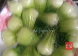蟹棒断小油菜的做法图解4