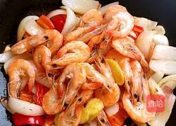 香辣基围虾的做法图解6