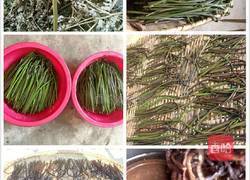 干蕨菜炒肉丝的做法图解1