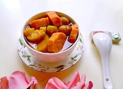 红薯栗子糖水
