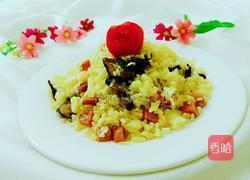 火腿鸡蛋炒饭的做法图解15