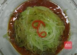 油淋莴苣丝的做法图解3