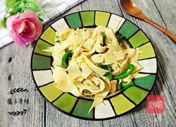 青椒干豆腐的做法图解9