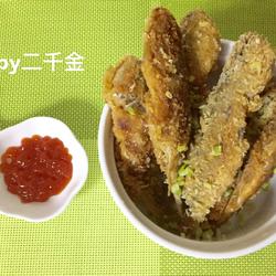 酥煎小黄鱼+番茄酱的做法[图]