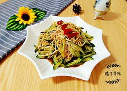 凉拌黄瓜干豆腐丝