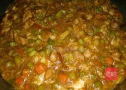 蒜台打卤面的做法图解8