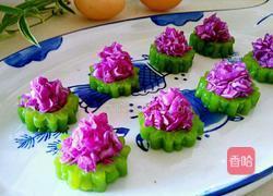 苦瓜紫甘蓝的做法图解7