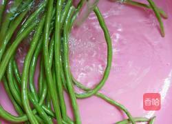 炒长豆角的做法图解1