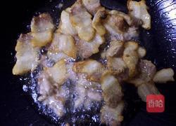 蒜苗炒肉的做法图解2