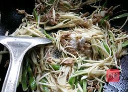 高笋炒肉的做法图解5