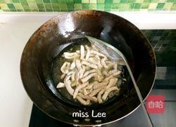 蒜薹炒肉丝的做法图解3