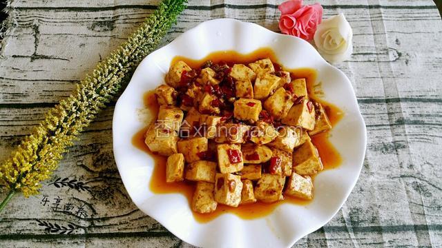 麻婆豆腐（自制辣酱版）