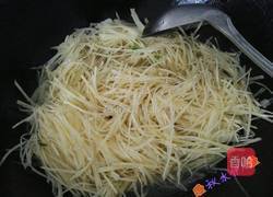 醋溜土豆丝的做法图解4