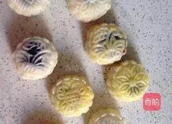 Red Bean Snow Skin Mooncake Recipe Illustration 9