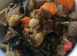 干豆角炖牛肉的做法图解11